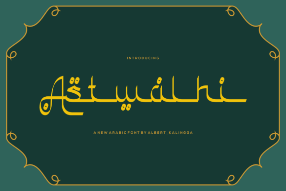 Astwalhi: A Bold Display Font for Campaign Designers