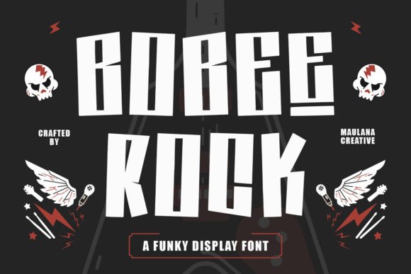 Bobee Rock: A Display Font That Brings Whimsy to Web Design