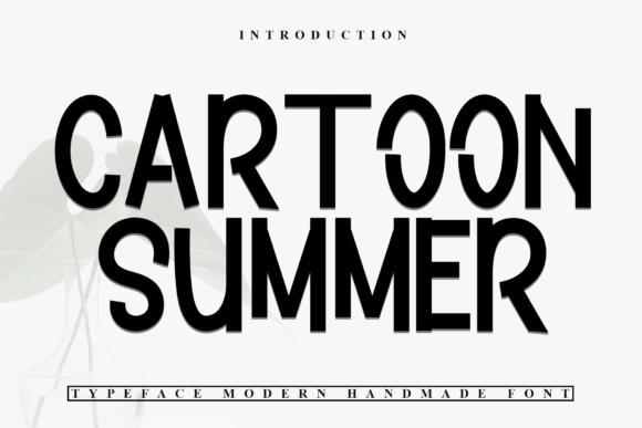 Cartoon Summer: A Delicate Display Font for Warm, Human Branding