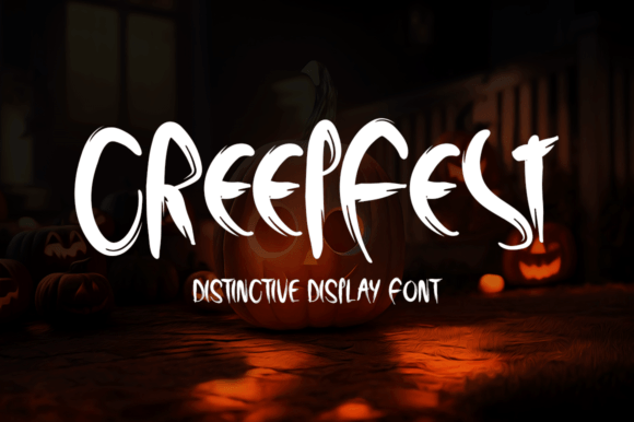 Creepfest: A Distinctive Display Font for Digital Branding