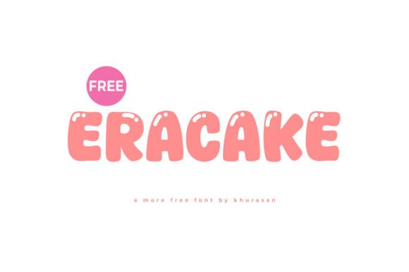 Eracake: A Playful Typeface for Editorial Storytelling