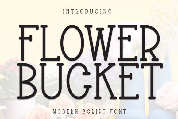 Flower Bucked: A Joyful Handwritten Display Font for Brand Identity