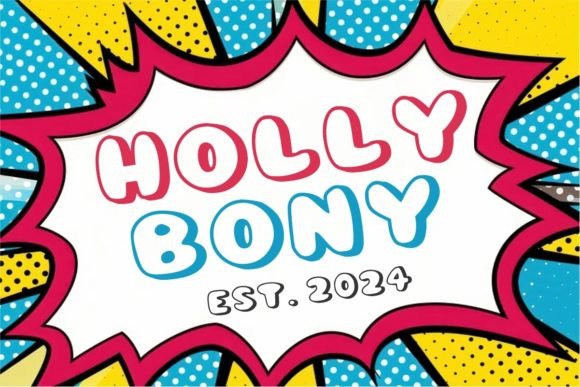 Holly Bony: A Cheerful Display Font for Engaging Digital Campaigns