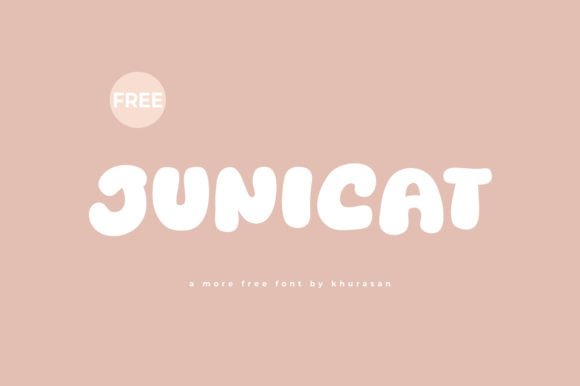 Junicat: A Modern Fancy Font for Memorable Small Business Design