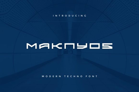 Maknyos: A Bold Sans Serif Typeface for Campaign Design