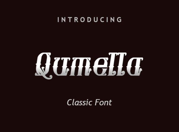 Qumella: A Display Font That Instantly Elevates Brand Identity