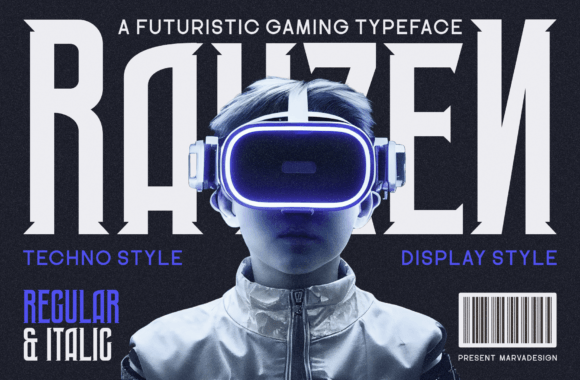 Rayzen Font: A Bold Serif Typeface for Web Designers