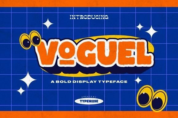 Voguel Typeface: Vintage Charm That Sticks