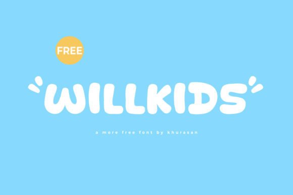 Willkids Display Font for Small Business Branding