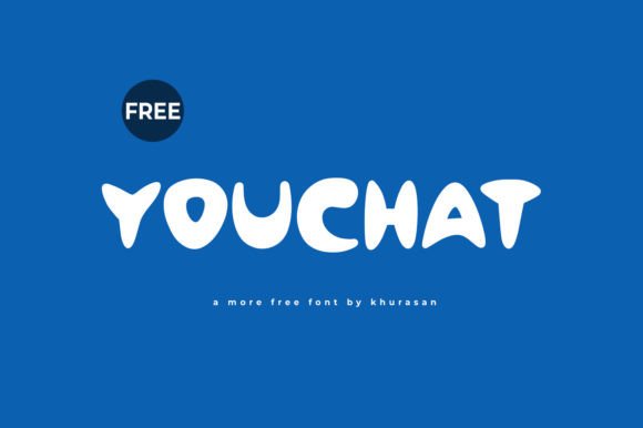 Youchat: A Friendly Display Font for Editorial Design